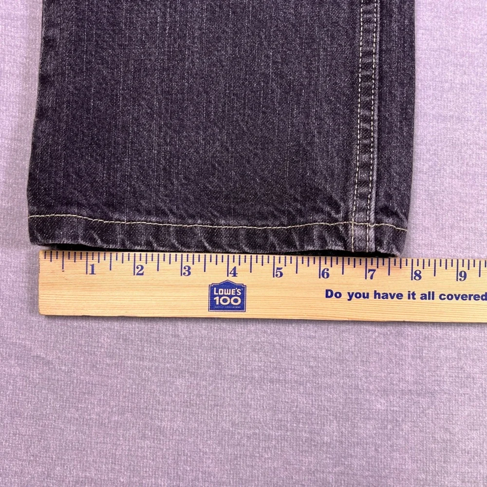 Wrangler Regular Fit Adjustable Waist Jeans Kids Size 14 Black Denim